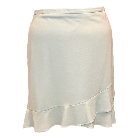 Melanie Lyne Minty Fresh Ruffle Bottom Pencil Skirt - Picture 1 of 15